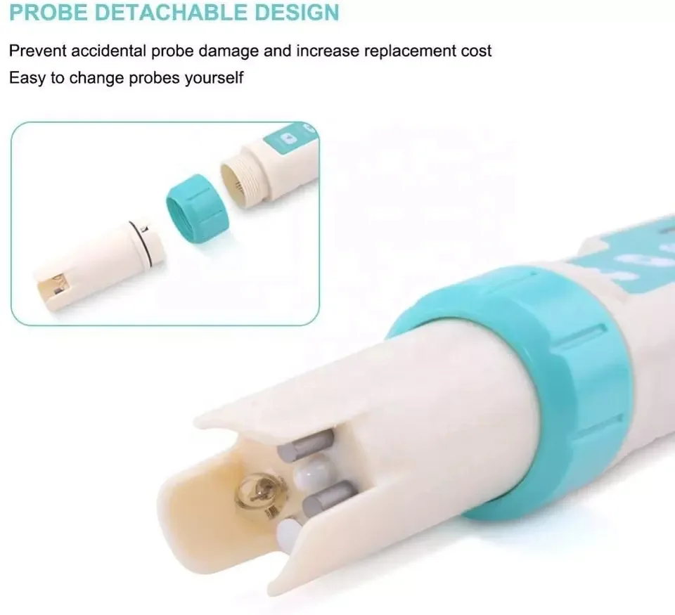 High quality digital water quality pH tester 7 in 1PH tester