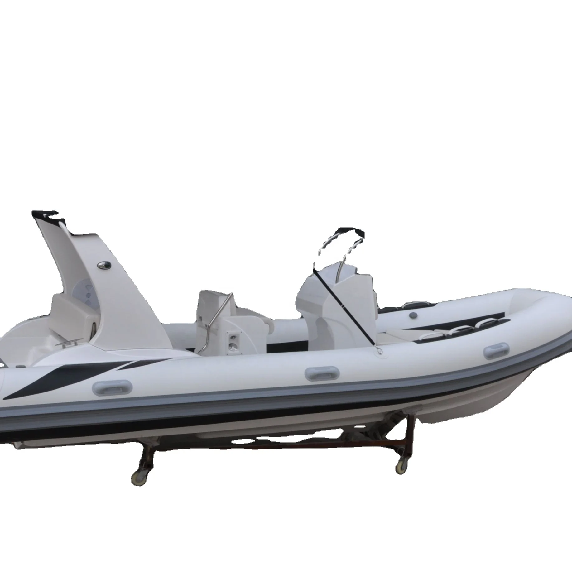 CE certificate 5.2m 17ft fishing boat inflatable luxury rib boat