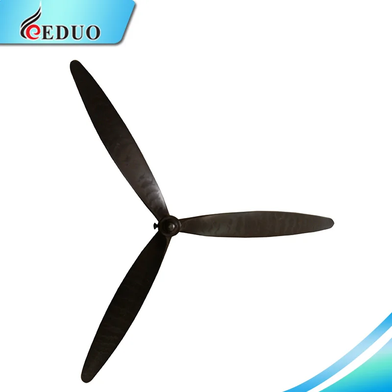 Plastic 650mm 750mm 3 banana blade for Industrial fan