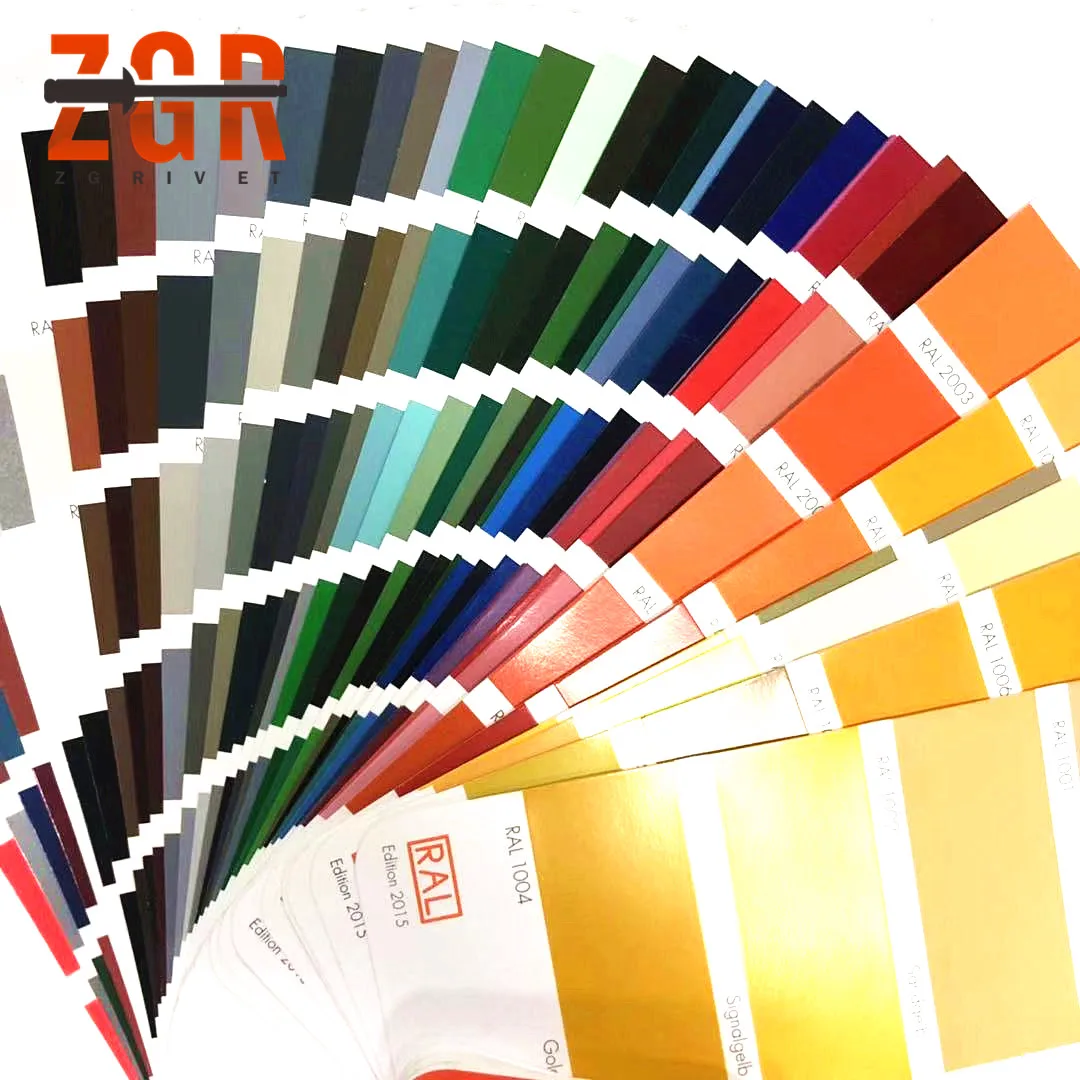 Different color full  Aluminium Blind Rivets/nut rivet auto fasteners