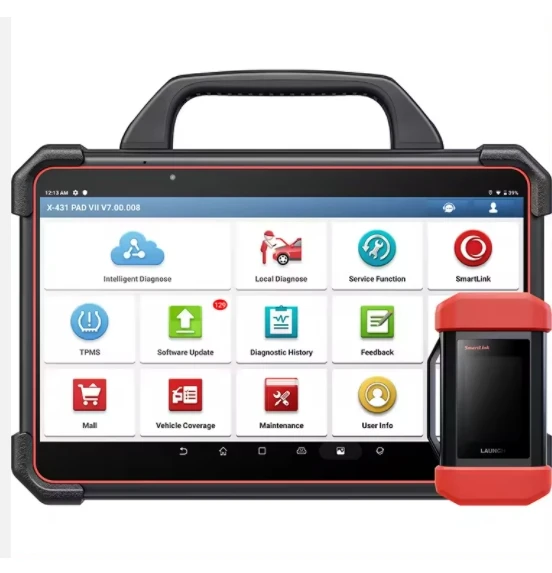 2022 launch x.431 x431 pad7 x.431pro pro pros3 x 431 pro3 v tech creader bidirectional key coding obd2 professional car scanner