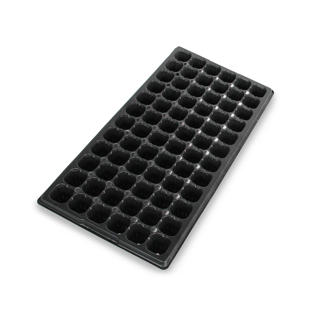 72 Holes Cells Hydroponic Tray Seed Germination Growth Plastic Seedling Tray Planting Germination Tray