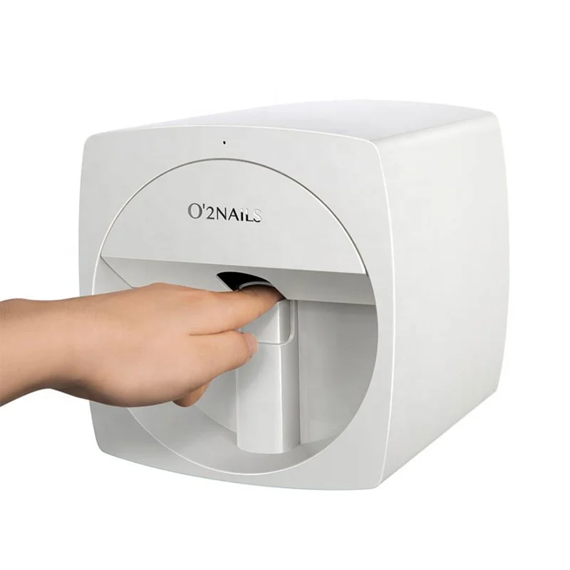 2024 NEW O2 V11 Mobile Nail Printer Color Printing Nail Art Equipment nail printer machine phone App