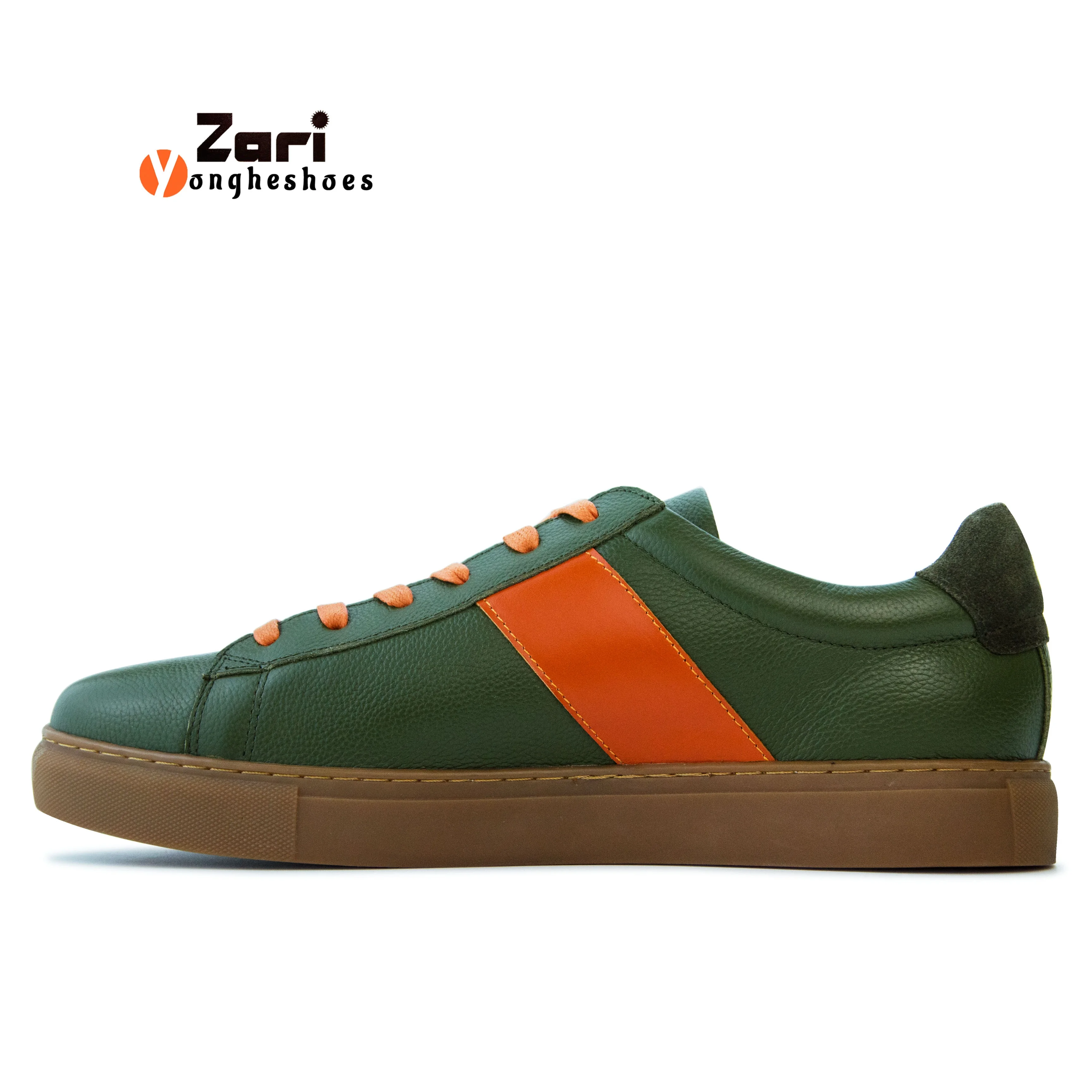 Zari Men White Shoes Sneakers Custom Brand Fashi on Air Sport for Men Casual Shoes Friendly GENUINE Leather Rubber Pig Skin