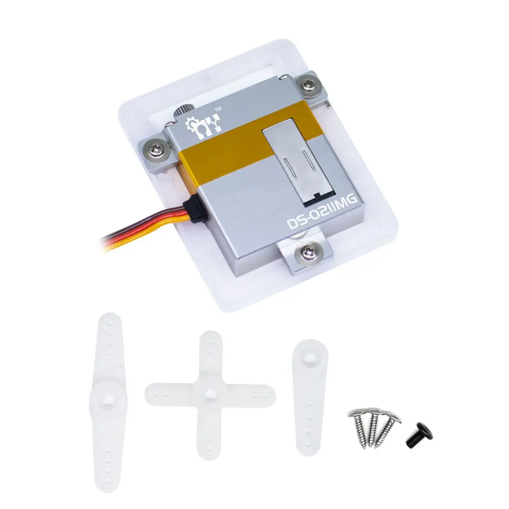 DD DS-0211MG High cost performance digital servo life up to 1000 hours Metal gear waterproof servo motor robot accessories
