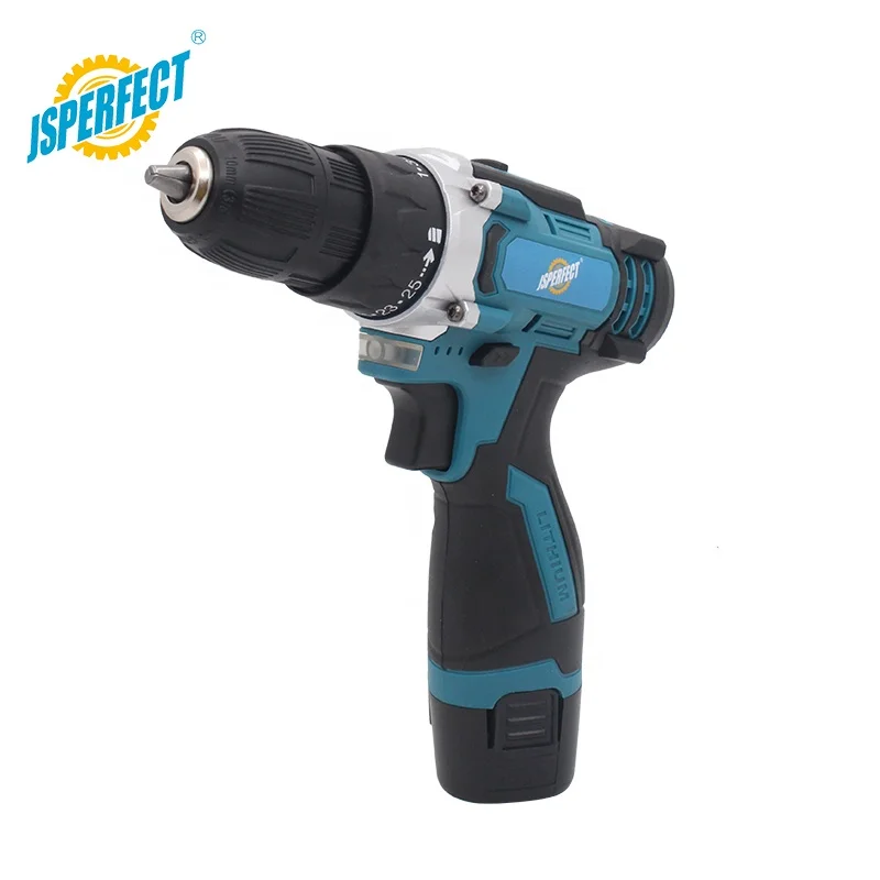 JSPERFECT Home Using 12V Li-ion Battery Charge Drill with Kits