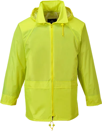 Rain Windbreaker Jacket Rain Protection Hood Polyester Fabric Water Repellent Breathable Quick Dry Mesh Lining