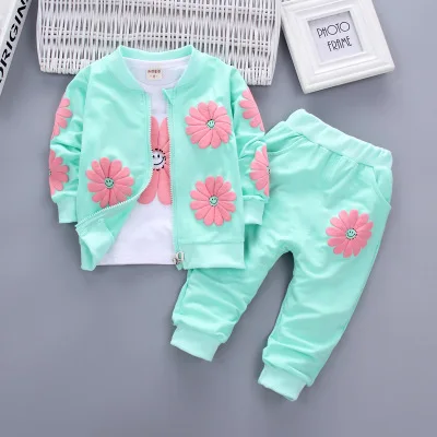 Girl Clothes Flowers Beautiful Baby Clothing Sets Kids Clothing Sets Baby Girl Clothes Kids Clothing Baby Clothes Set
