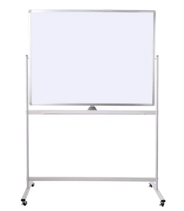 Dry Erase Whiteboard With Stand KBW Adjustable Height 360 Reversible Double Sided Magnetic