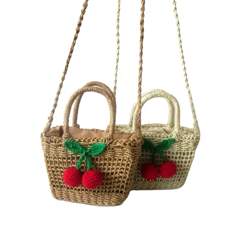 
Cute small rattan shoulder bags for women wicker woven crossbody bag straw handbags Travel Vacation Messenger Beach Bag 