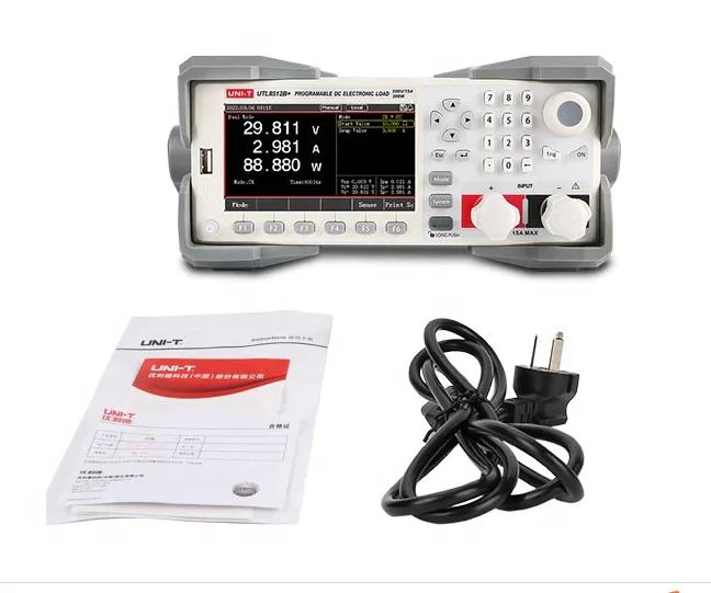 Sales Promotion DC Electronic Load 300W  UNI-T UTL8512S Programmable DC Electronic Load Battery Tester Power tester