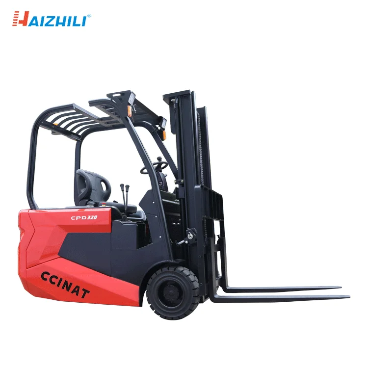 HaizhiLi Handling Equipment Seated battery 0.7 ton mini electric forklift truck