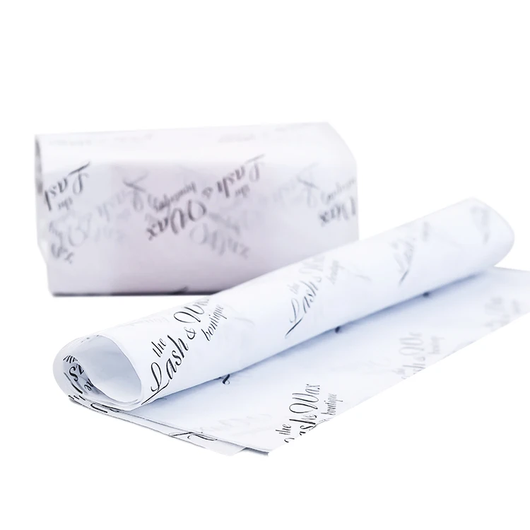 2024 Custom Wrapping Tissue Paper Packing Brand Tissue Papers with company logo wrapping paper for clothing