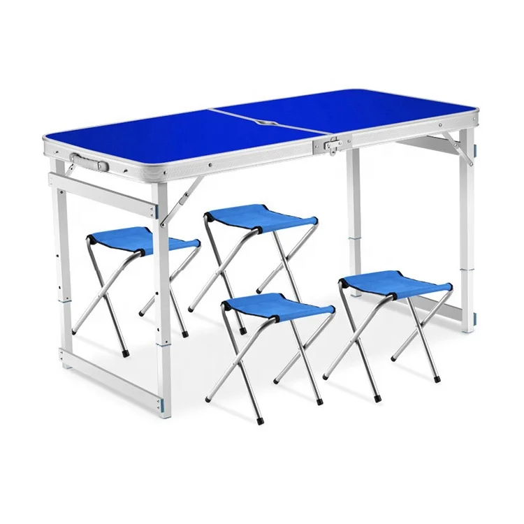 
High Quality Portable Foldable Aluminum Table and Chair Sets 