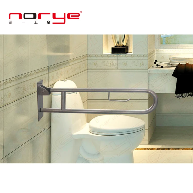 Manufacturer TUV Approved U Shaped Grab Bar for Toilet Safety Stainless Steel