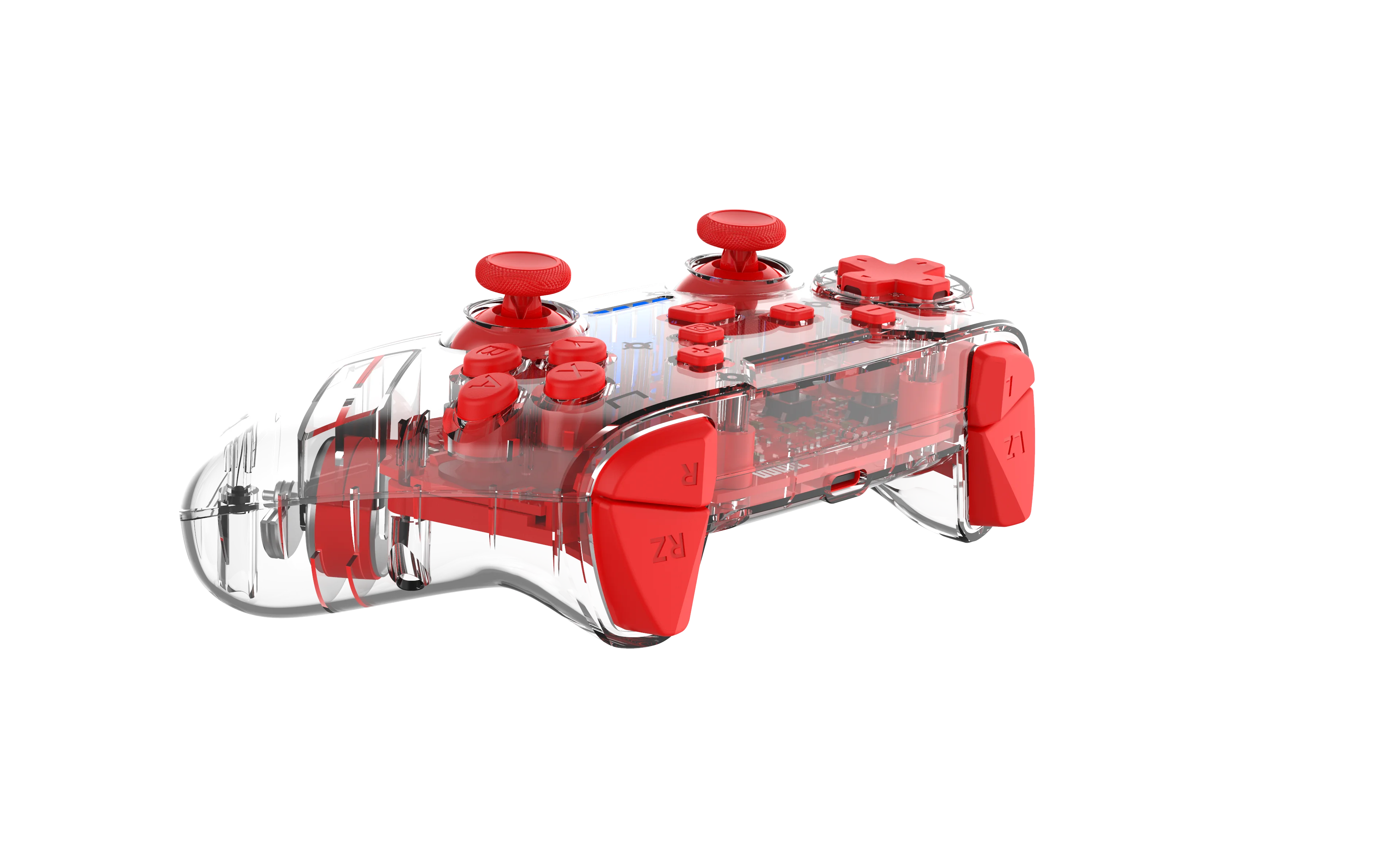 Gamepad 2022 hot-selling dual motor with somatosensory six-axis T burst function vibration adjustment wireless switch controller