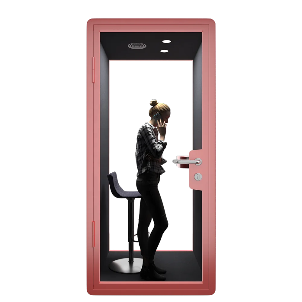 Customized phone booth acoustic office phone booth as privacy pods with good quality