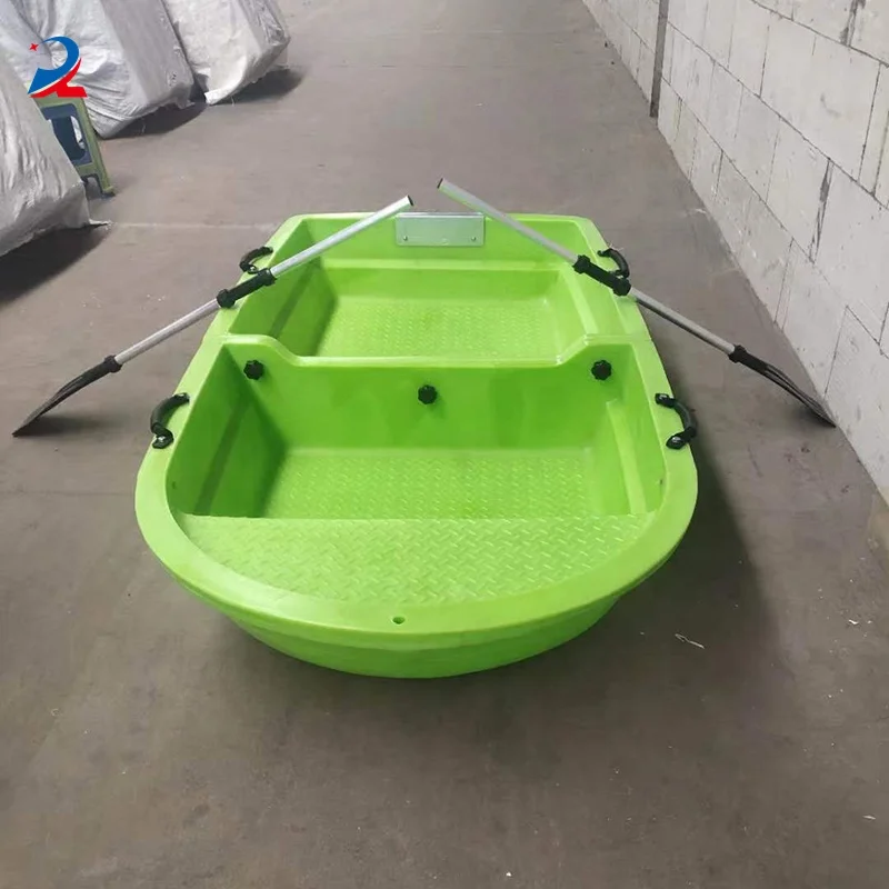 High Quality Cheap Small Double Deck Pe 2.2m Foldable Plastic Fishing Boats for sale