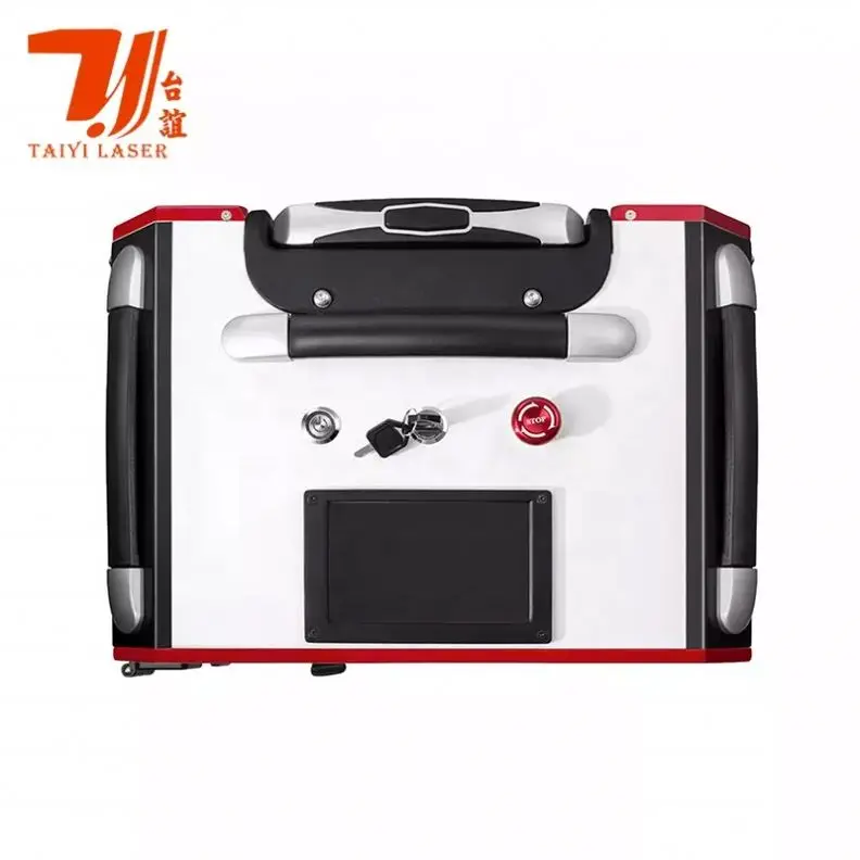 Canton Fair Promotion MINI Handheld  Fiber Laser Cleaning Laser Rust Removal Machine for Boat
