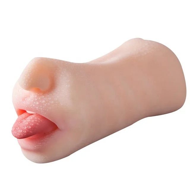
Male Masturbator Vagina Sex Toys For Men Oral Sex Double Design Masturbator Cup Male Sex Toy 
