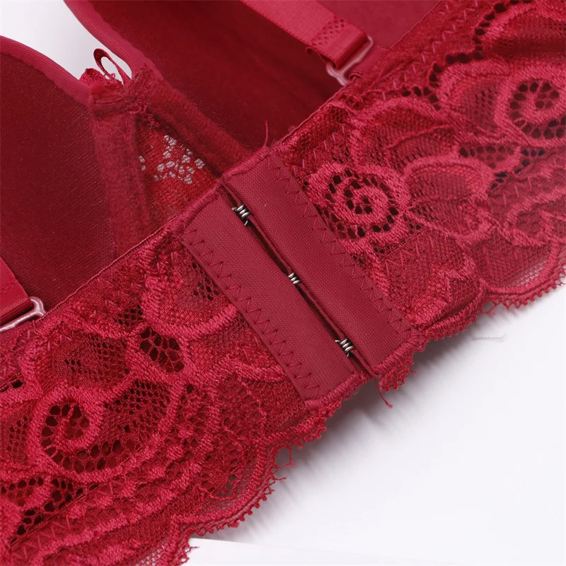 
New Arrival Women Lace Lingerie Fashion Breathable Push Up Lace Underwear 