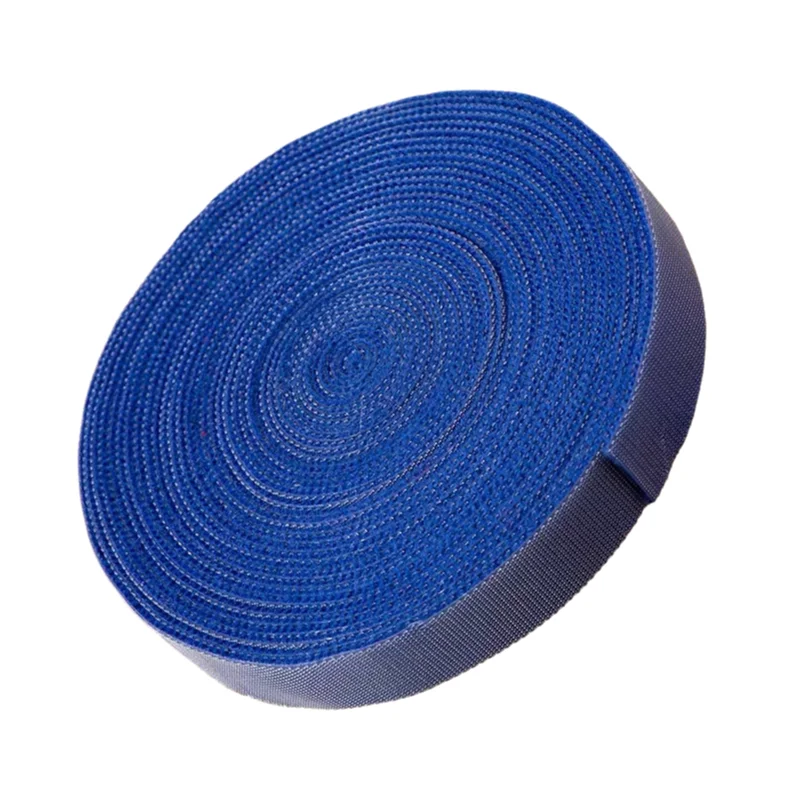 Premium-Quality Eco-Friendly plastic injection Black 10mm 25yards back to back adjustable reusable Hook and Loop Cable Tie