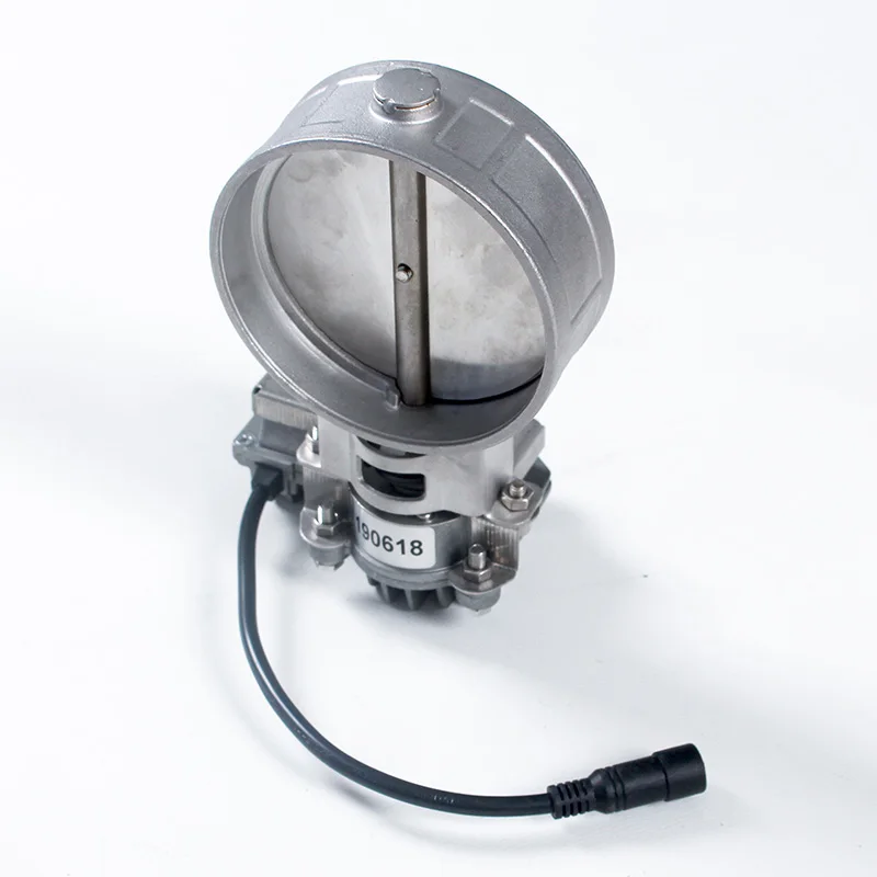 sin 2.5inch SS304  exhaust Electric valve Cutout EXHAUST full kit with new remote