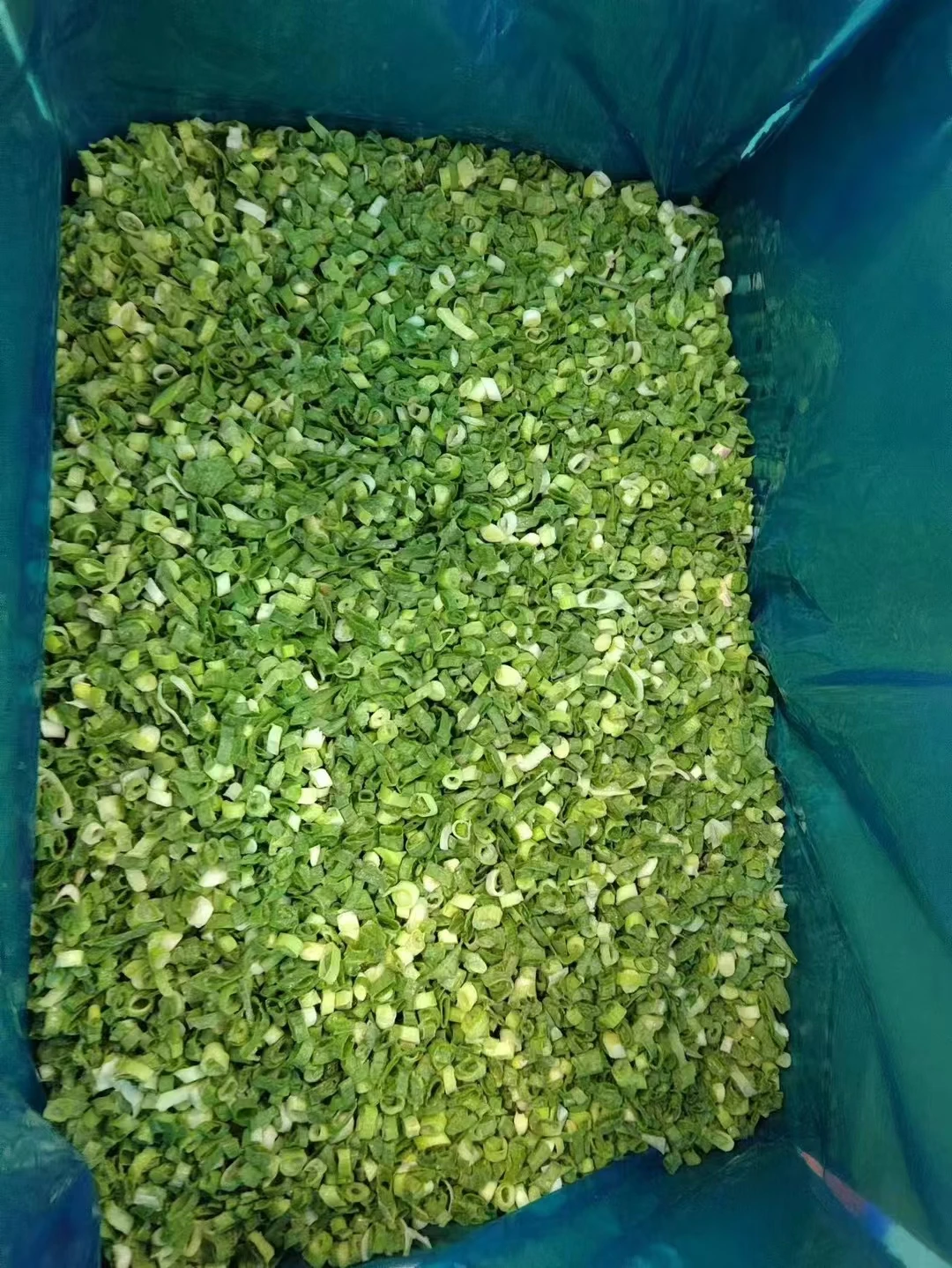 Hot Sale  4-6Mm Iqf Cut Green Onions  Shallot Onion For Stir-Fry  Frozen Green Onions