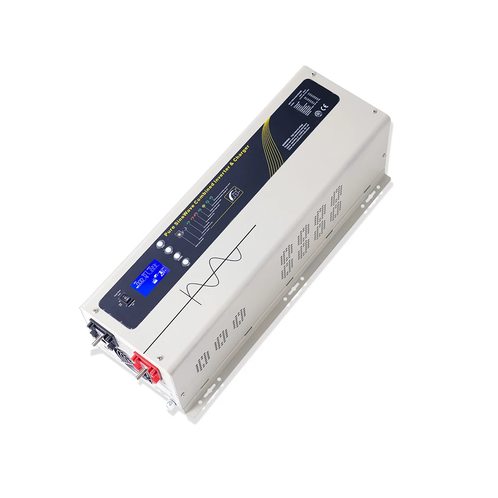 HET Factory Low Frequency Off Grid Pure Sine Wave 1kw 3kw 6kw Solar Inverter 24v 48v Single Phase Split Phase