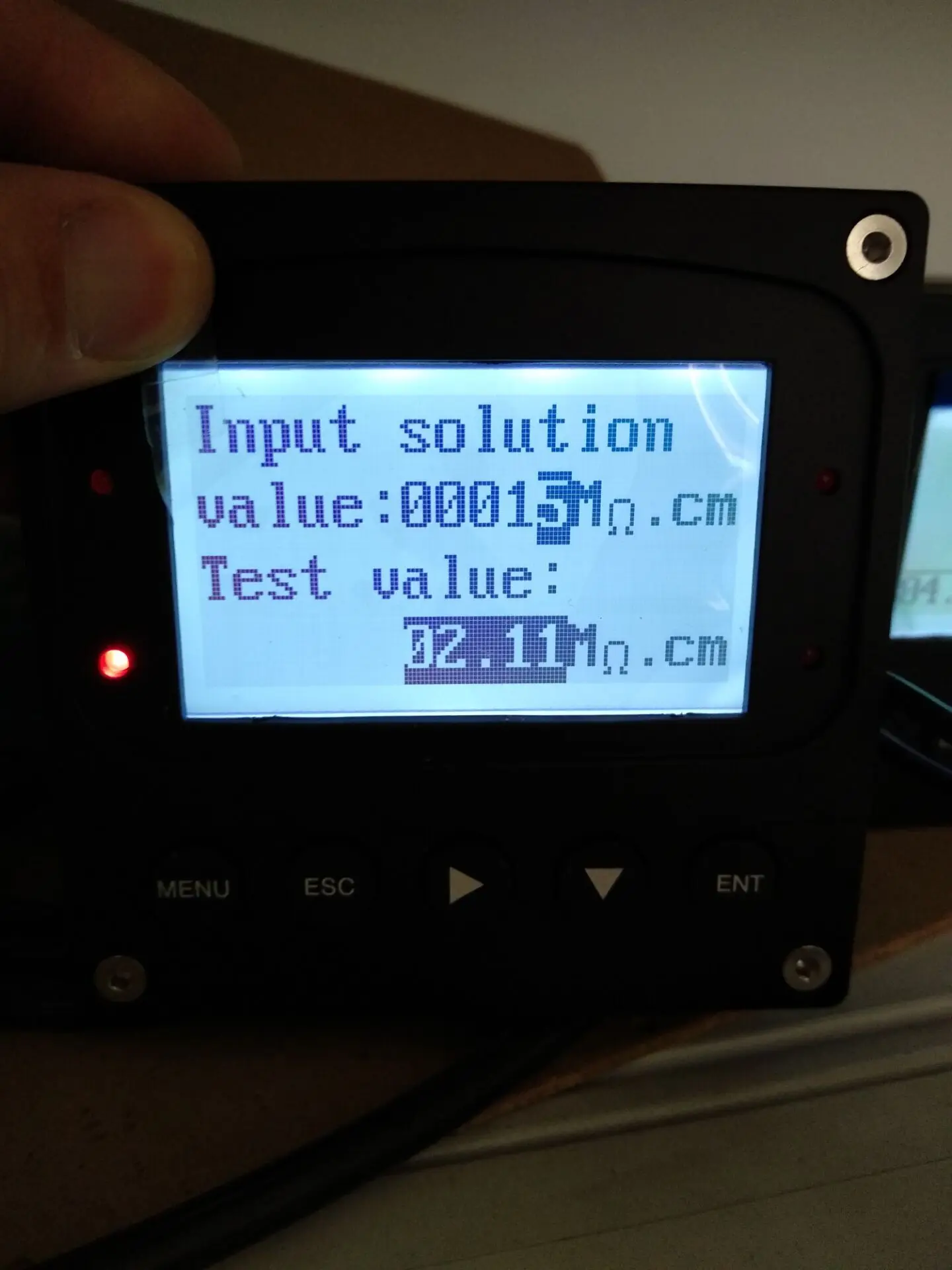 water conductivity resistivity meter RM-220S