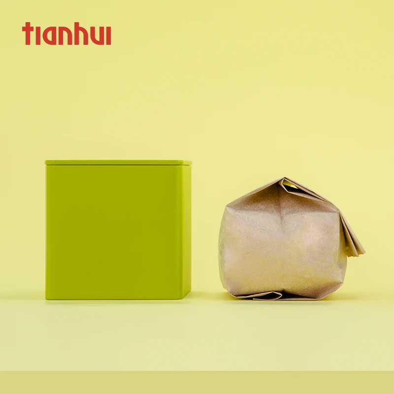 Биоразлагаемый бумажный чайный пакетик из крафт-бумаги с защитой от запаха