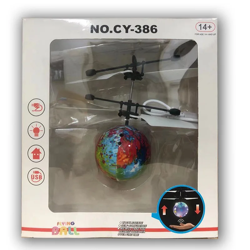 Modern High Quality Promotion Children Remote-controlled Aircraft Two-way Hovering Helicopter Landing Charging Light Aircraft