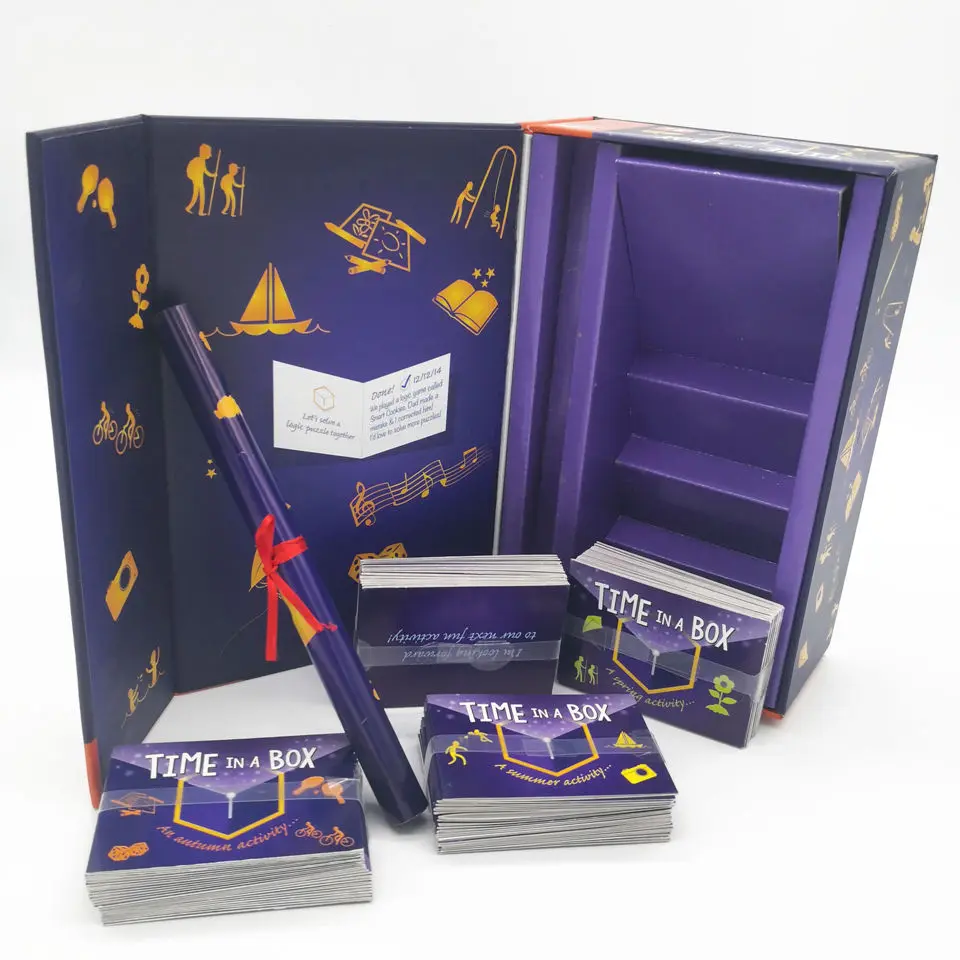 High Quality Deck Full English Card Game Wholesale Manufacturer Custom Board Game Box Set