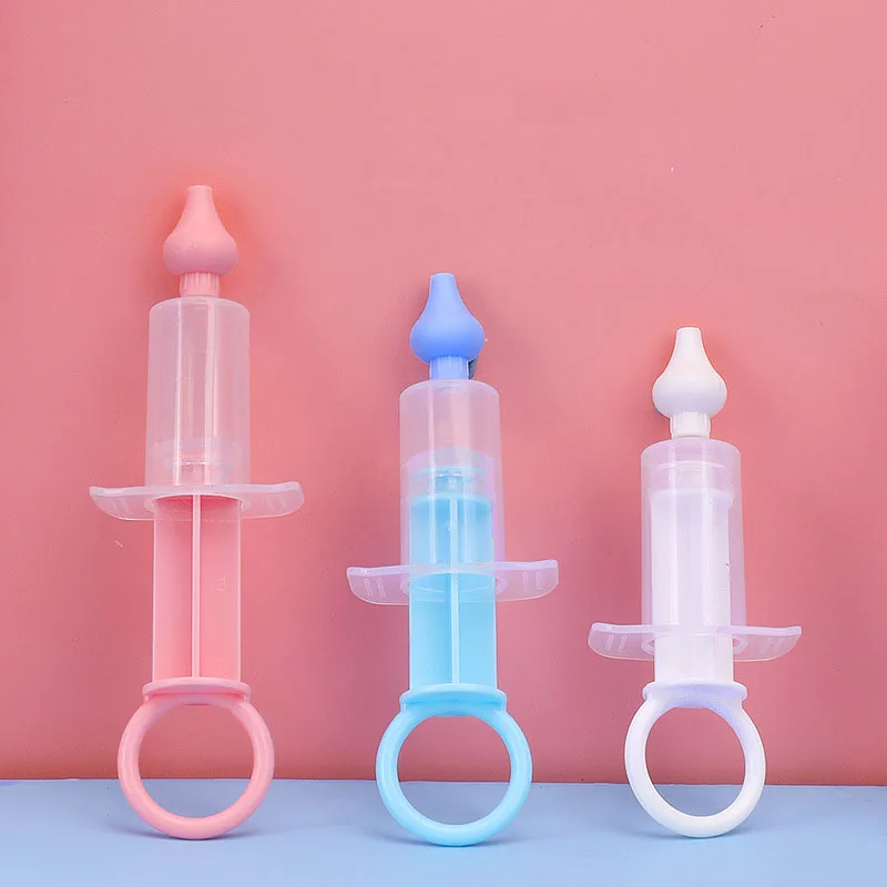 Wholesale Baby Syringe Silicone Nasal Aspirator Non Damaging Nasal Cavity Safe Anti Reflux Silicone Suction Head Nasal Aspirator