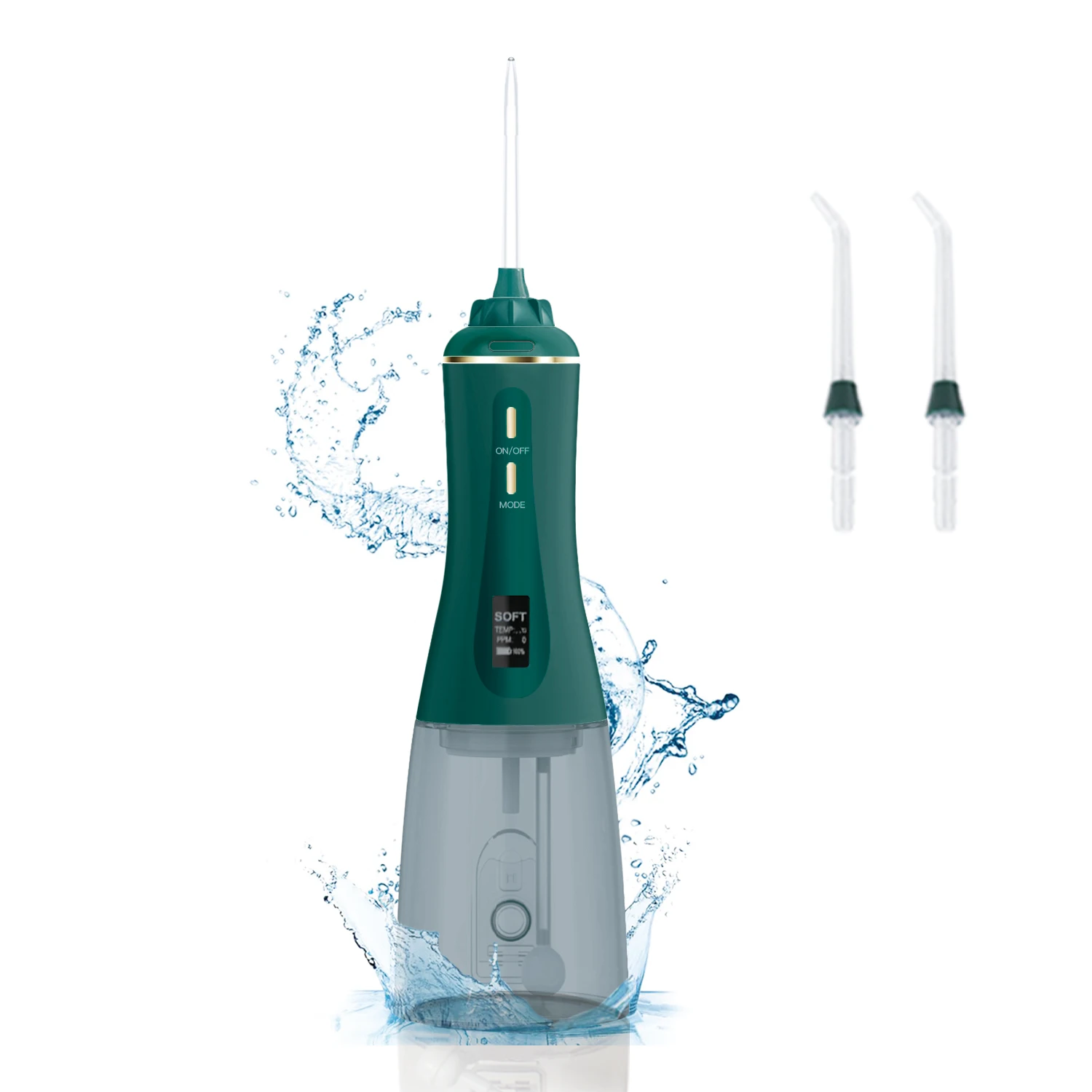 
Cordless Water Flosser Portable Oral Irrigator Dental Floss With Massage Function CE Certification 