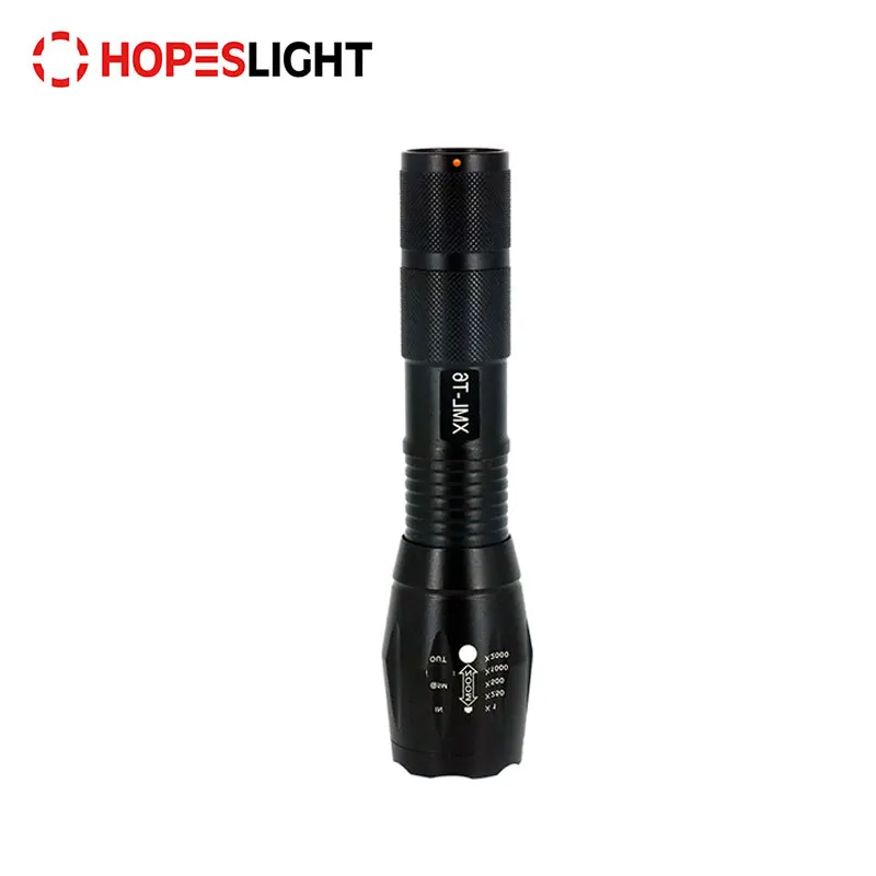 
Supply zoomable self defensive waterproof imalent led torch flashlight for camping 
