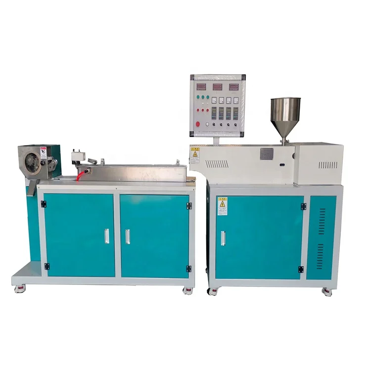 Plastic Extrusion Granulating Machine Lab Color Masterbatch Twin Screw Extruder Production Line