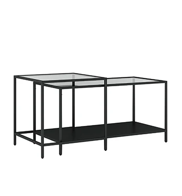 Apartment Metal Tube End Table living room  furniture metal coffee table console table