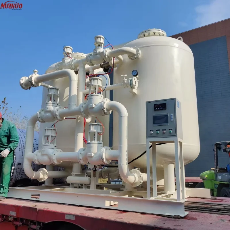 NUZHUO Air Separation Unit Oxygen Plant For Iron Making Factory 50-200nm3/h PSA Industrial O2 Generator