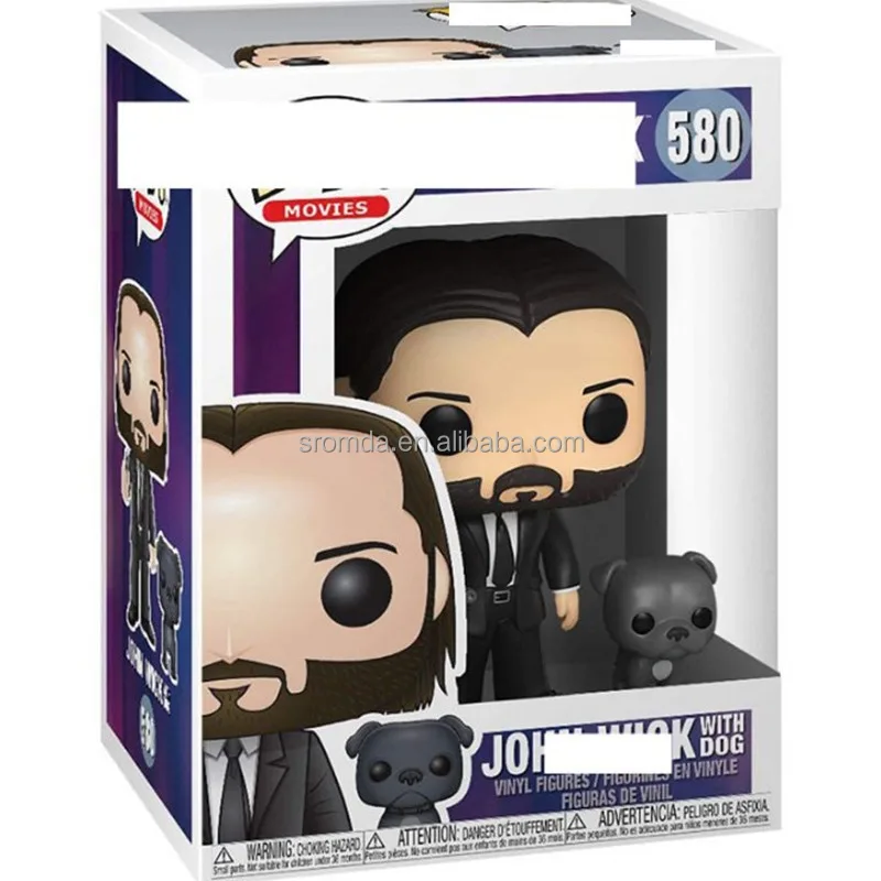 Hot Sales John Wick TV Movies Collection Model Toy John Wick With Dog #580 #387 Vinyl Figurine Doll Gift Anime PVC Action Figure