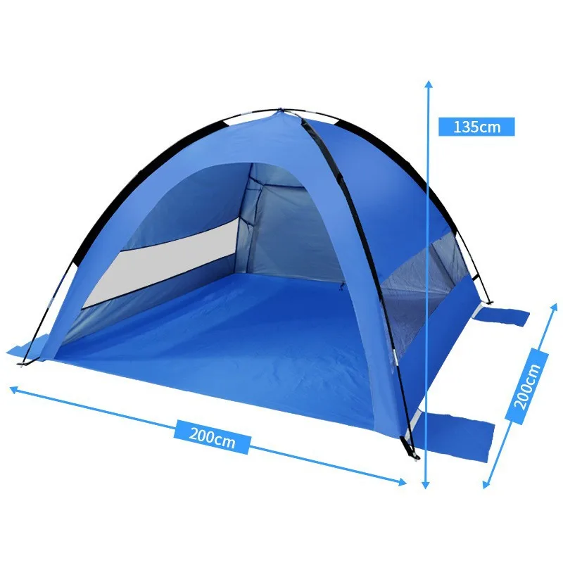 2023 Chinese Factory Hot Selling Pop Up Beach Tent Sun Shelter Beach Tent Waterproof