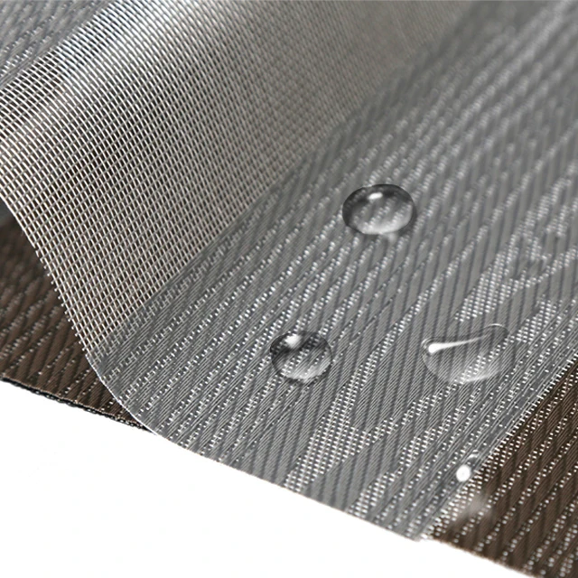 New Style waterproof Sunscreen Roller Blinds Zebra Blinds Fabric