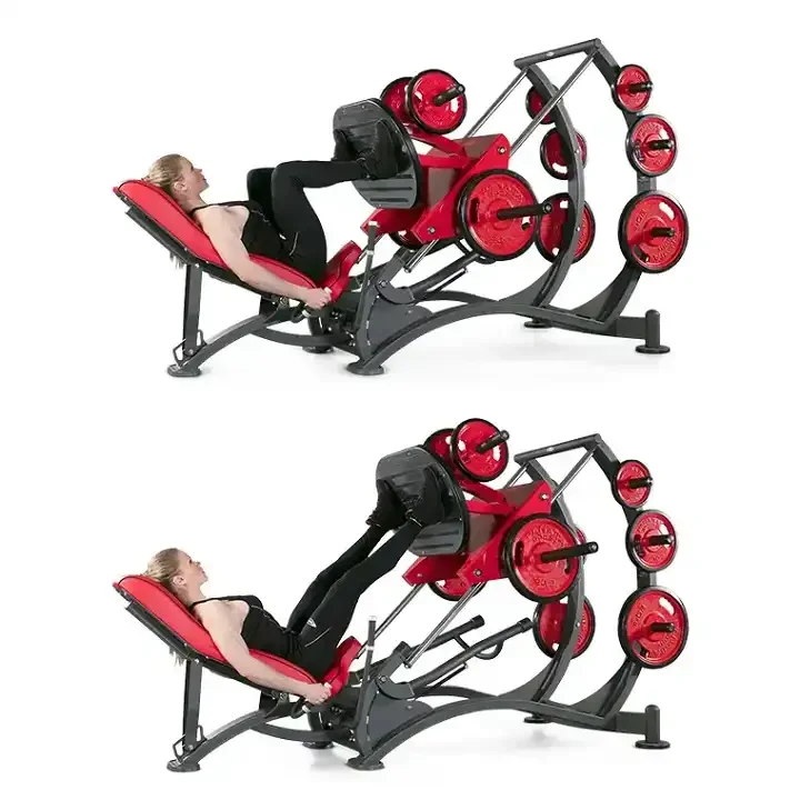 High quality Commercial Gym Equipment Good Quality Indoor Use Training Device  Plate Loaded Leg Press