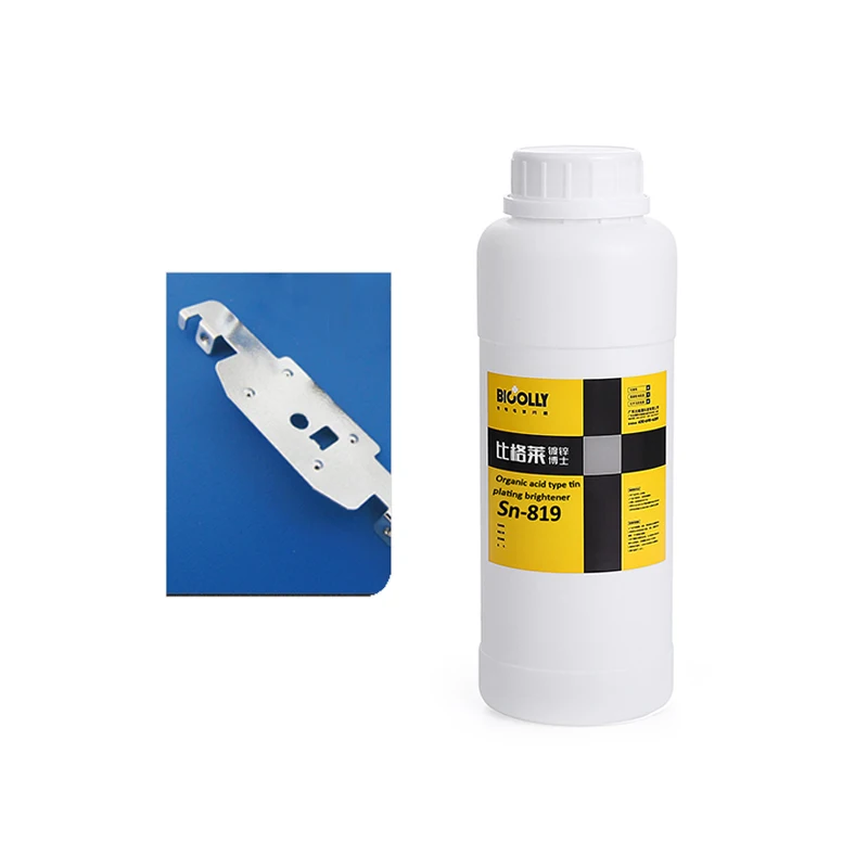 Tin plating additive Sn-819 Rack tinning brightener with high product concentration low production consumption Good weldability