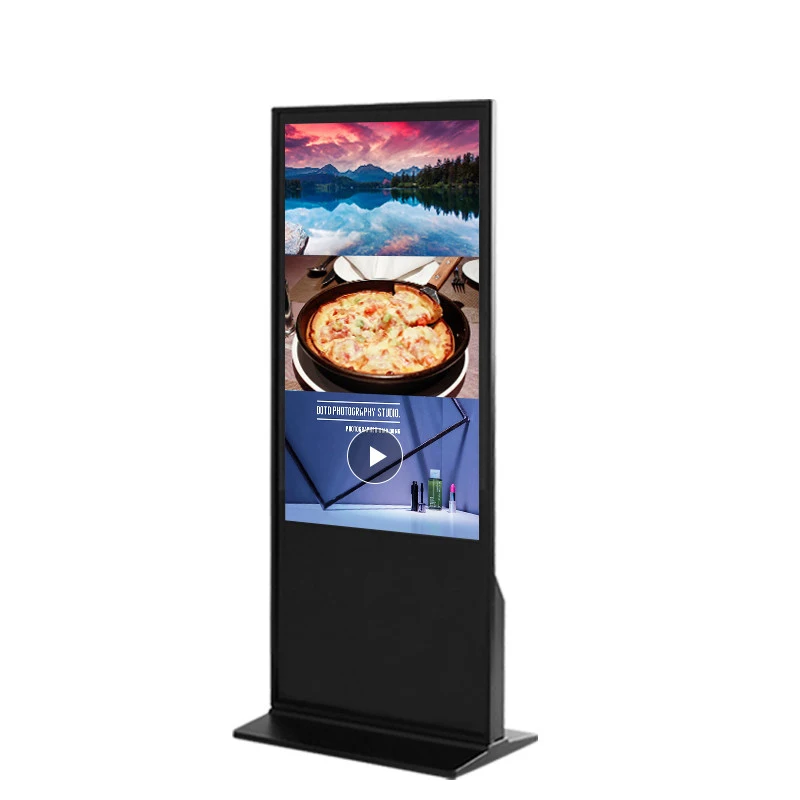 60' Vertical Indoor Led Screen Lcd Display Multi Panels Screen For Outdoors Advertising