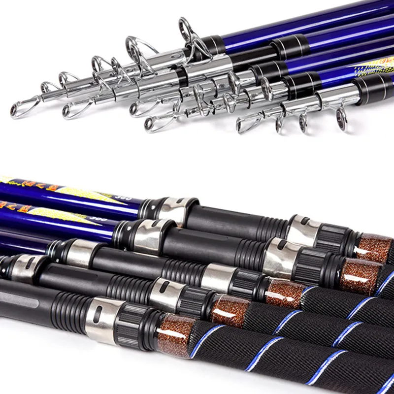 Telescopic Ultra Light Carp Bamboo Fishing Rod Carbon Fiber Fishing Pole Hard Stream Rod Hand Pole Pesca