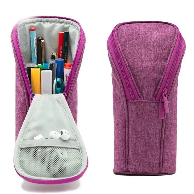 School Pen Bag Barrel Pot stationery Holder pencil Case EXW Hangzhou