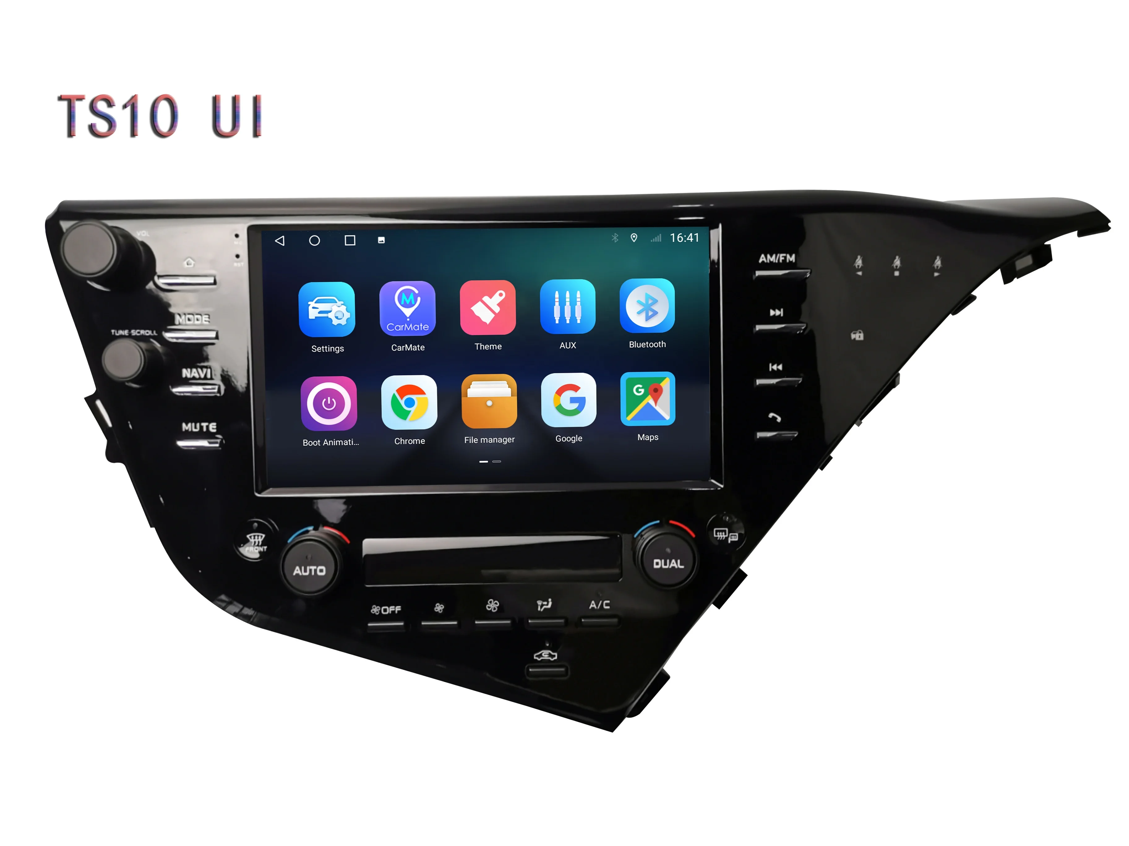 XSY frame car radio frame android car player car panel for TOYOTA CAMRY Left Hand Driver  2018 9inch