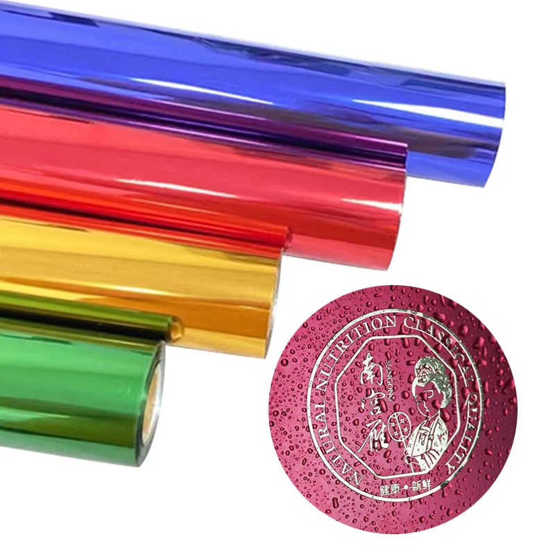 Hot Stamping Foil Paper for Leather Bronzing Machine Heat Transfer Gilded Paper DIY Decoration for Package Box