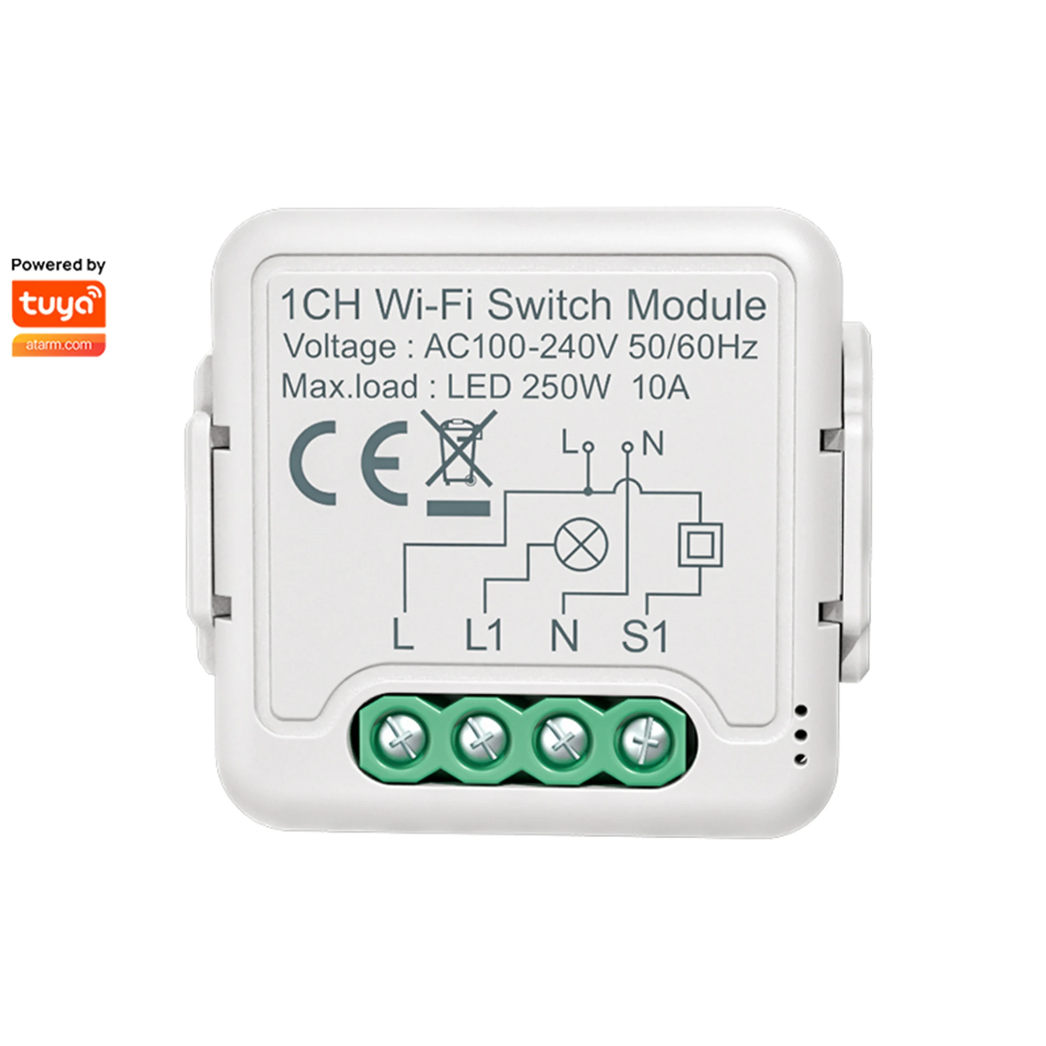 New 1/2/3/4 Gang Tuya WiFi Switch Module Zigbee no Neutral Switch Module Smart Home Work Alexa Google Home Smart Life